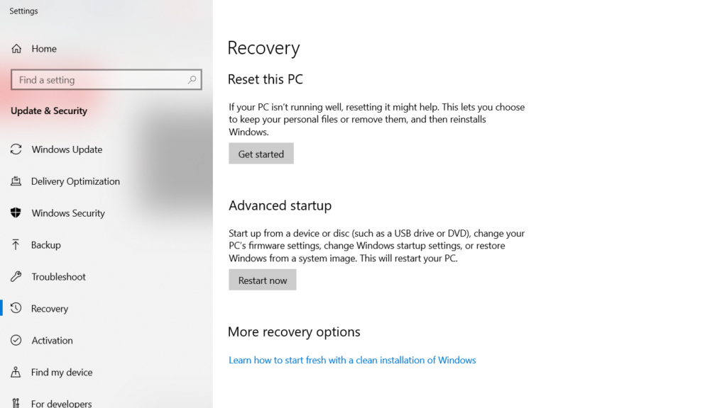 How to Factory Reset Acer Swift 1 to clean everything