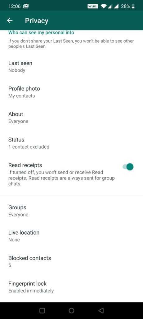 How to block someone on WhatsApp Messenger?